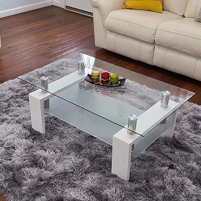 Rectangle Glass Coffee Table