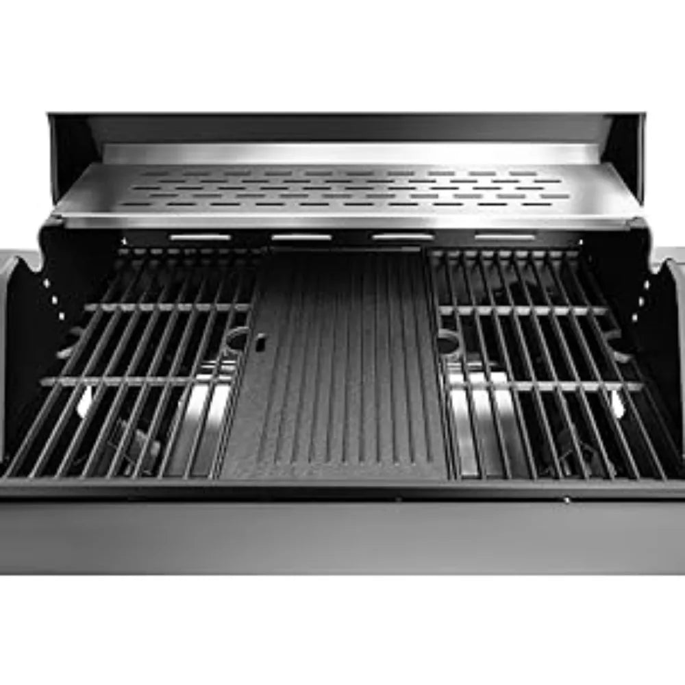 4 Burner Propane Gas BBQ Grill  Side Burner, 42,000BTU