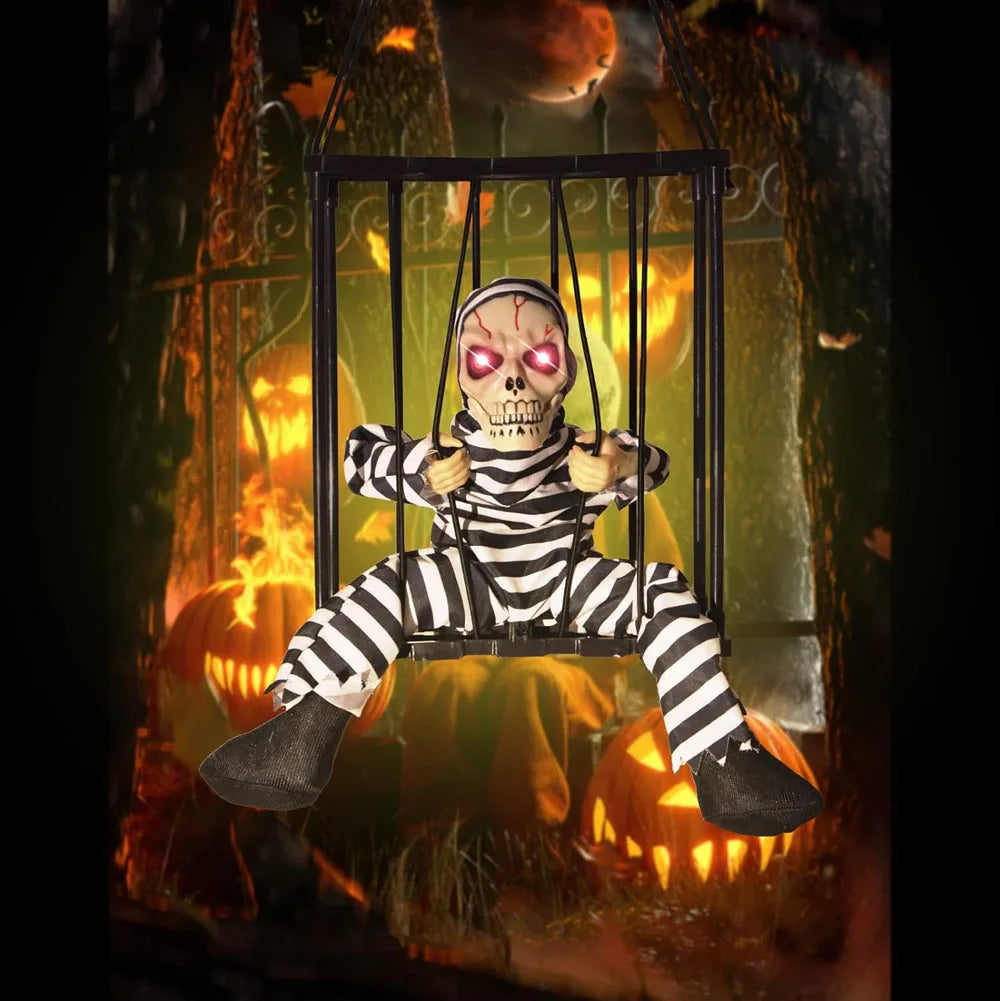 Halloween Scary Skeleton Prisoner