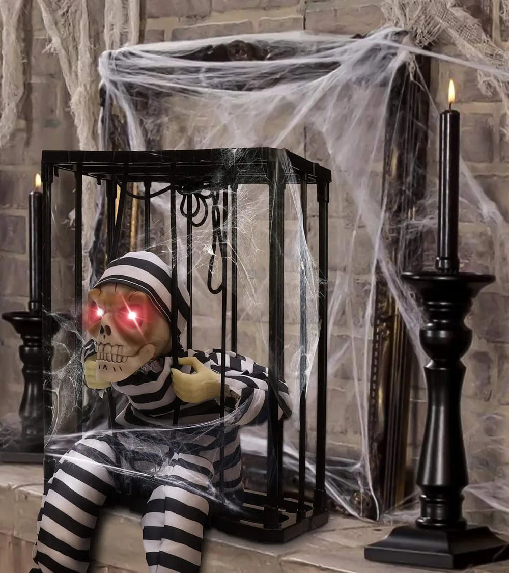 Halloween Scary Skeleton Prisoner