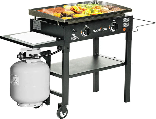 Blackstone 1853 Flat Top Gas Grill 2 Burner Propane Fuelled 28” Outdoor Griddle Station