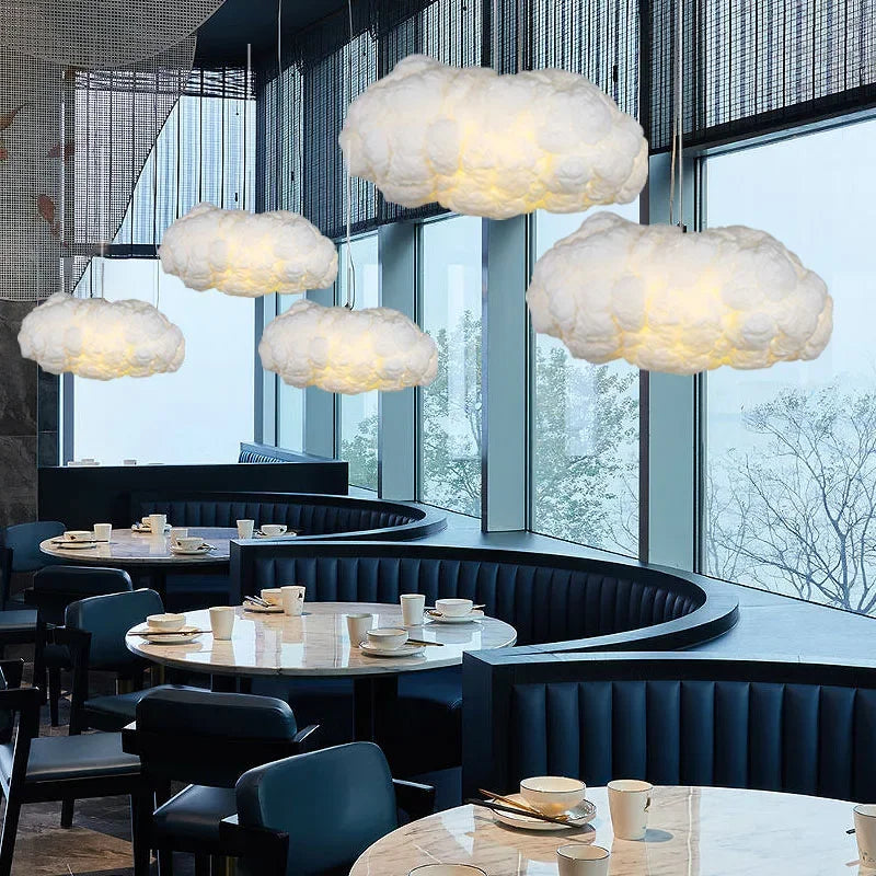 Modern Floating Cloud Led Pendant Light